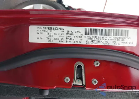 2012 Ram 1500 St z USA, uszkodzony, nr VIN 1C6RD7FT2CS260437